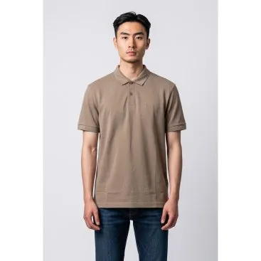 BOSS Polo Pio 1 Marrone Verdastro XL