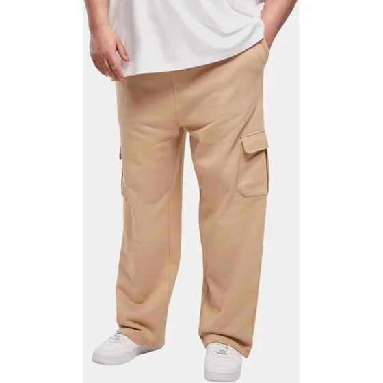 Urban Classics Pantaloni Cargo 90's Beige in Cotone