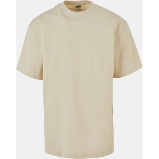 Urban Classics T-shirt in cotone biologico beige da uomo