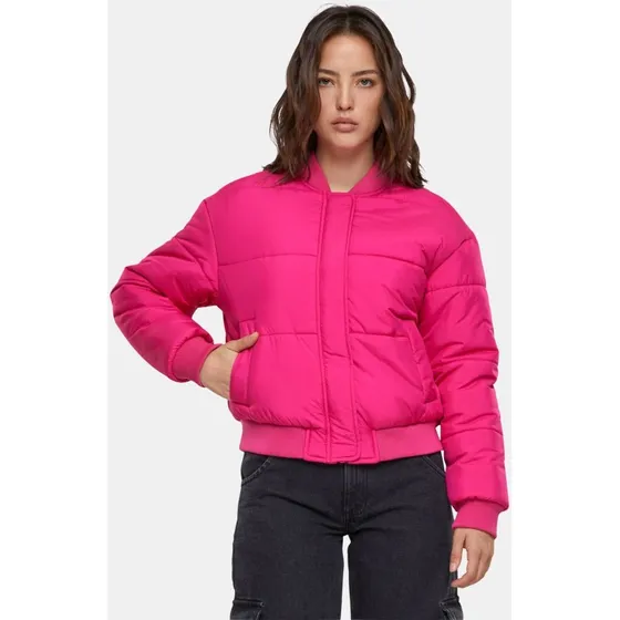 Giacca Urban Classics Rosa Leggera da Donna