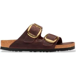 Birkenstock Arizona Big Buckle Sandali in Pelle Avana