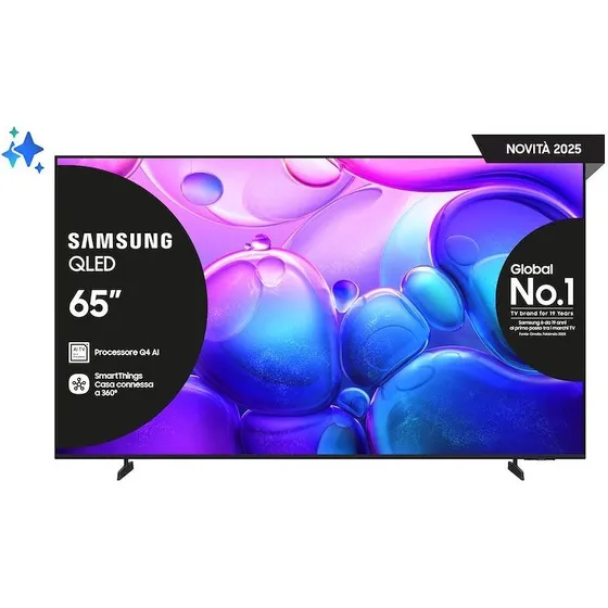 Samsung QLED 65'' QE65Q6FAAU 4K UHD Nero