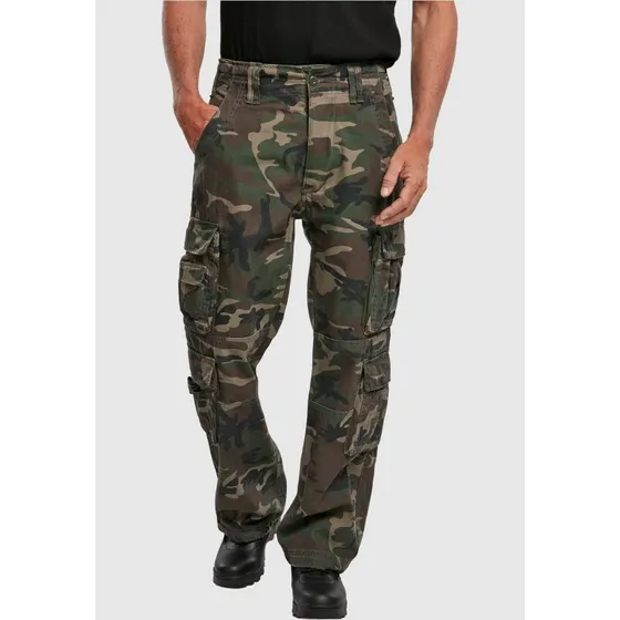 Jeans Cargo Brandit in Cotone Mimetico con Coulisse