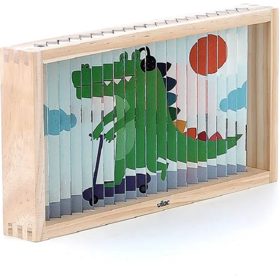 Vilac Puzzle 4D in legno Animali