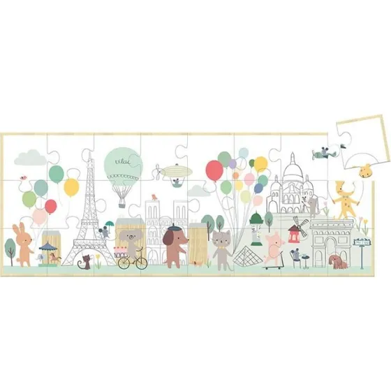 Vilac Puzzle Panoramico Parigi - 24 Pezzi