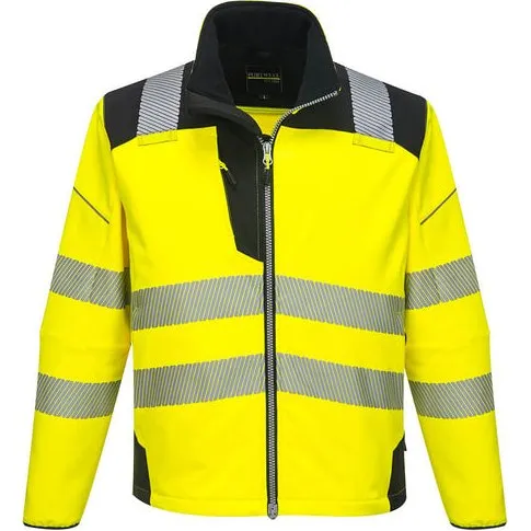 Portwest PW3 Softshell Hi-Vis Arancione/Nero XL