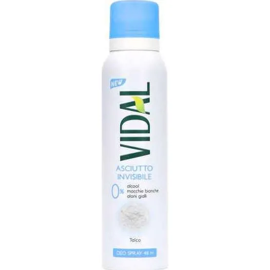 Vidal Deodorante Spray Talco 150ml