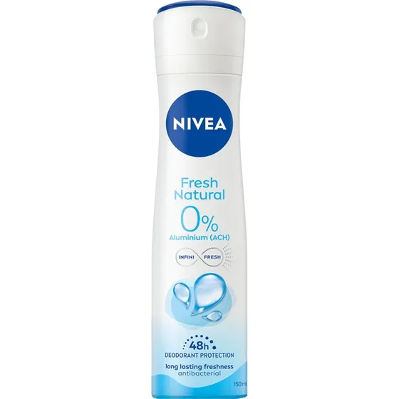 Nivea Fresh Natural 0% Alluminio Spray 150 ml