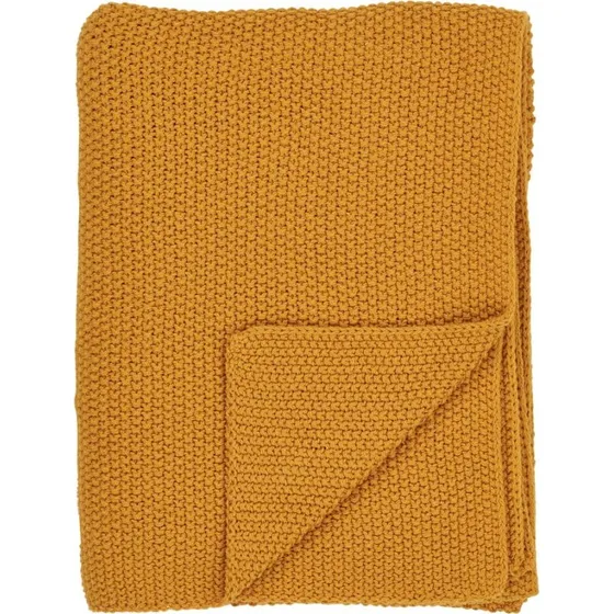 House Nordic Santos Plaid Giallo 130x170 cm