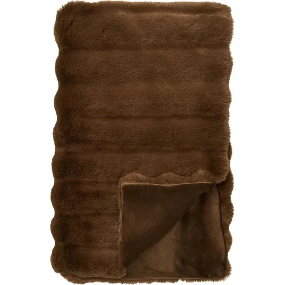 House Nordic Plaid Galena Marrone 130x180 cm