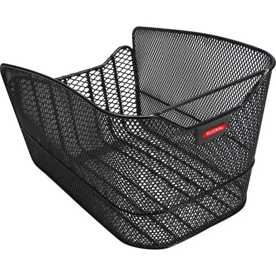KLICKfix Citymax Fix Cestino Posterio 23x22,5x36cm Nero
