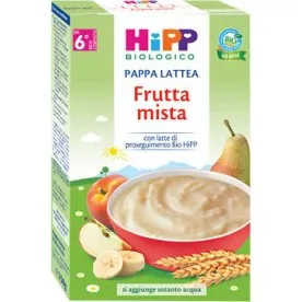 Hipp Bio Pappa Lattea Frutta Mista 250g