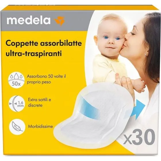 Medela Coppette Assorbilatte 30pz