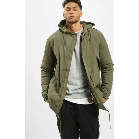 Parka Brandit M51 US - Kaki con Fodera Termica Rimovibile