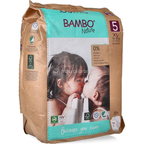 Bambo Nature Pannolini Taglia 4 7-14 kg 48pz