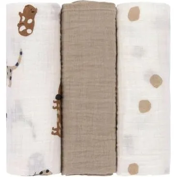 LSSIG Swaddle 3 Pezzi 85x85 cm Little Mateys Royal