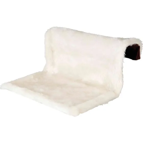 Trixie Amaca per Radiatore in Peluche Beige/Marrone 45x26x31 cm