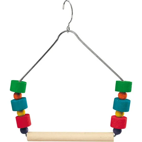 Ferplast Altalena PA 4084 con Posatoio in Legno