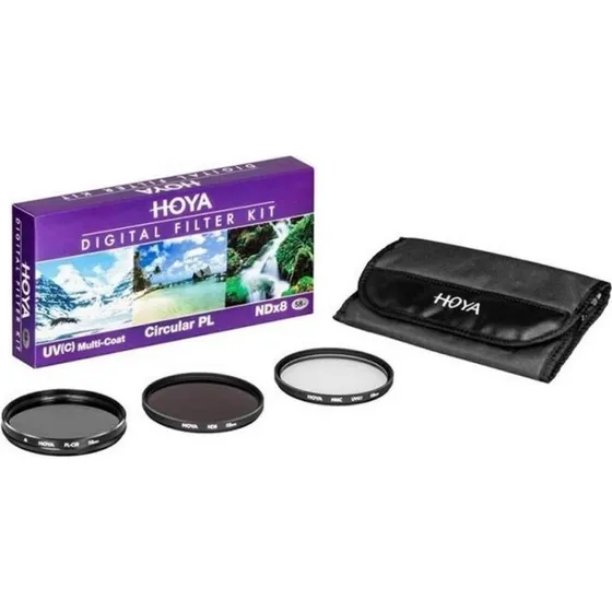 HOYA Digital Filter Kit II (UV, CIR-PL, ND8) 40,5mm