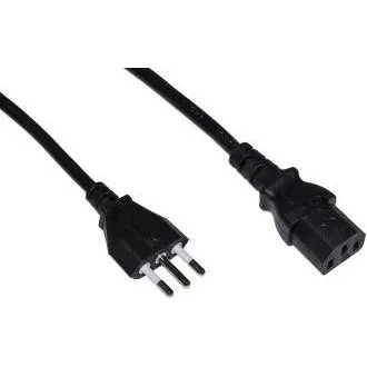 Cavo Alimentazione Spina Italiana Tripolare 10A - 1m