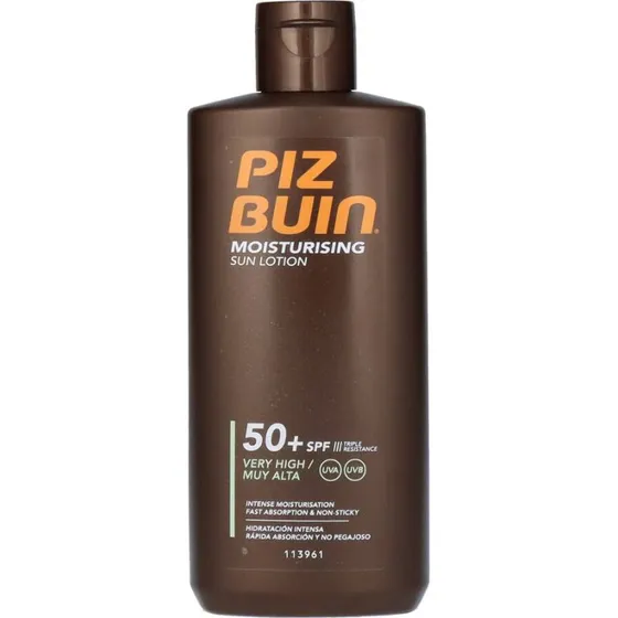 Piz Buin Lozione Solare Idratante SPF 50+ 200 ml