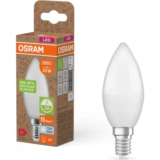OSRAM LED Classic Star E14 3,3W Bianco Freddo