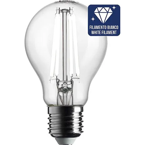 BOT LIGHTING Lampadina Goccia Filamento Bianco 10,5W E27 3000K
