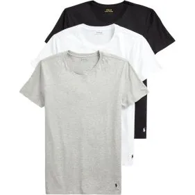 Polo Ralph Lauren Confezione 3 T-shirt Crew in Cotone, L