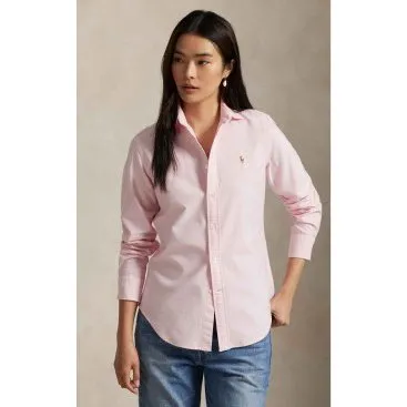 Polo Ralph Lauren Camicia Oxford Slim-Fit Rosa