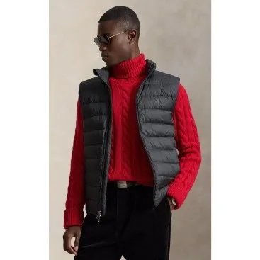 Polo Ralph Lauren Gilet Colden Piuma Nero - S