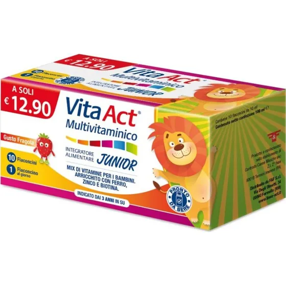 Vita Act Multivitaminico Junior 10 Fiale 10 ml