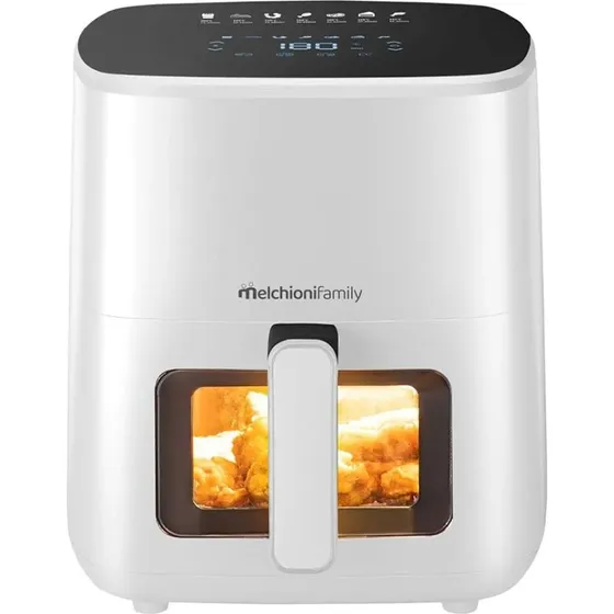 Melchioni Marianna New Friggitrice Ad Aria 5L 1500W Bianco