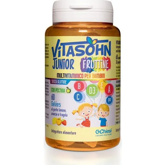 VITASOHN JUNIOR FRUTTINE 60 Caramelle