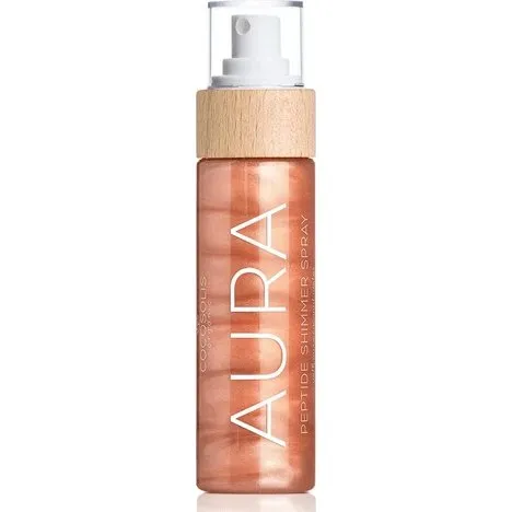 Cocosolis AURA Peptide Shimmer Spray Viso, Corpo e Capelli, 100 ml