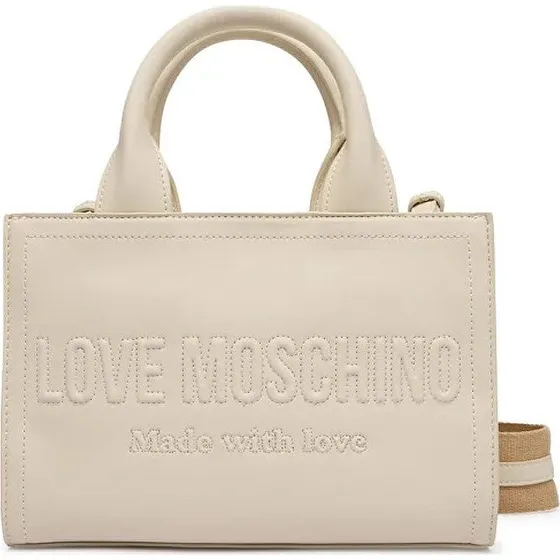 Love Moschino Borsa a Mano Avorio JC4044PP1OLE0110