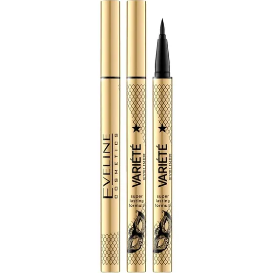 Eveline Cosmetics Variete Eyeliner Waterproof Ultra Black