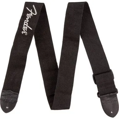 Fender Tracolla per Chitarra 2" Logo Grigio - Nera