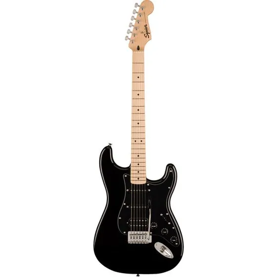 Squier Sonic Stratocaster HSS Chitarra Elettrica - Nero