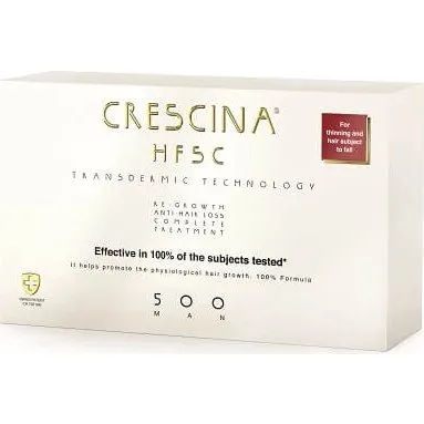 Labo Crescina Transdermic Man HFSC 500 - Kit 20 Fiale