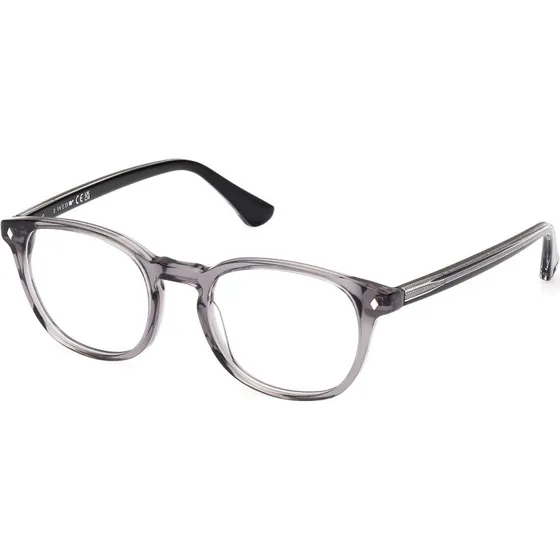 Web WE5441 020 Montature da Vista Rotonde in Acetato Grigio
