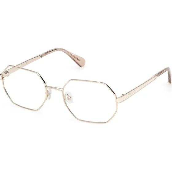MAX&Co Occhiali da Vista MO5163 32A Metallo Oro Geometrici