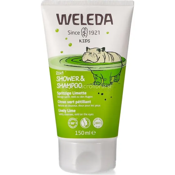 Weleda Kids 2in1 Doccia e Shampoo Zesty Lime