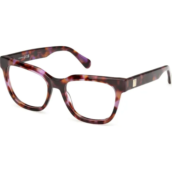 MAX&Co MO5187 055 Occhiali da Vista Acetato Havana Squadrati