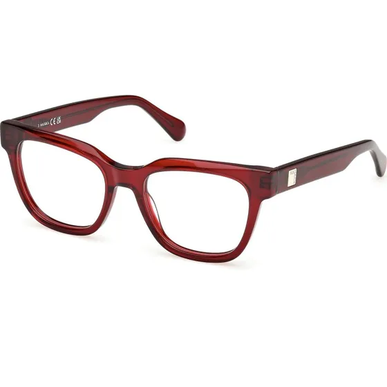 MAX&Co MO5187 066 Occhiali da Vista Donna in Acetato Rosso