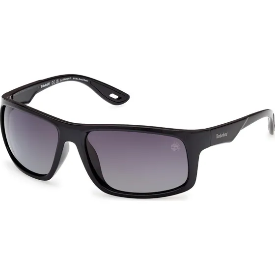 Timberland TB00034 01D Occhiali da Vista Squadrati Neri Fumo