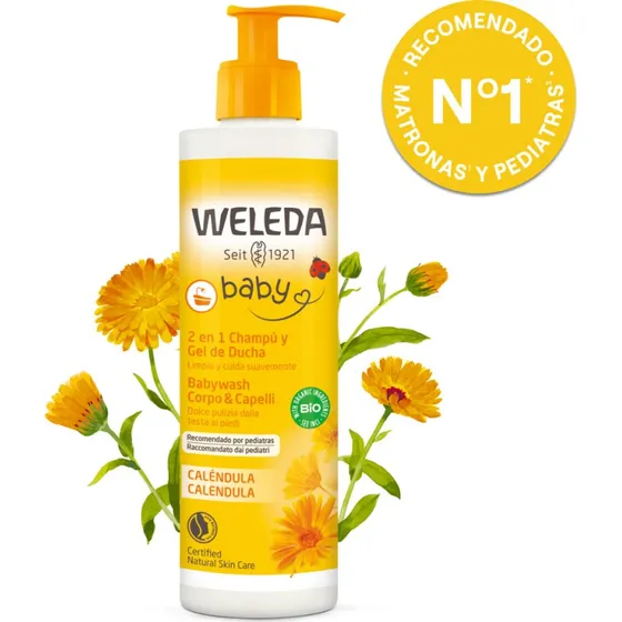 Weleda Baby 2in1 Babywash Calendula 400ml