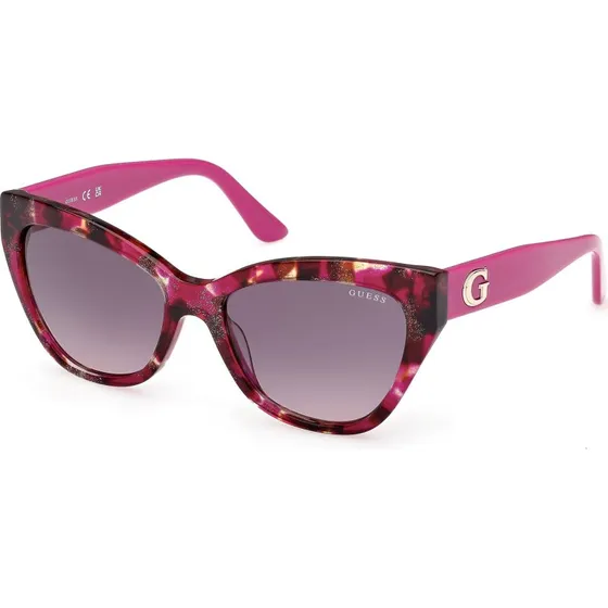 Guess GU00204 78F Occhiali da Sole Cat Eye Rosa e Grigio