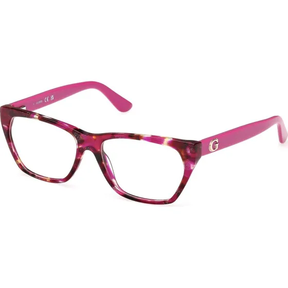 Guess GU50234 078 Occhiali da Vista Donna Lilla Geometrici