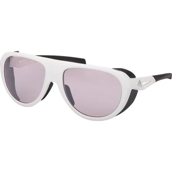 Adidas Sport SP0110 21Z Occhiali da Sole Pilot Bianco e Viola