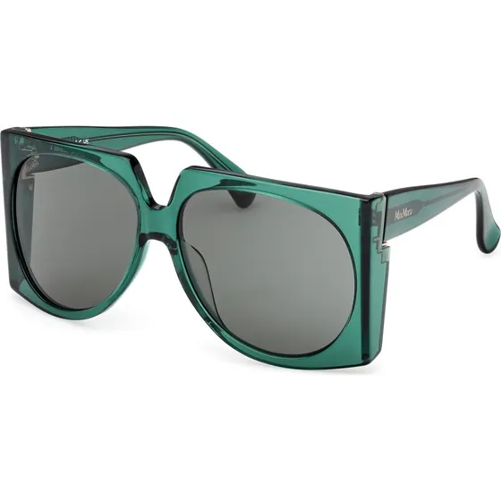 Max Mara MM0133 ANNE Occhiali da Sole Pilot in Acetato Verde